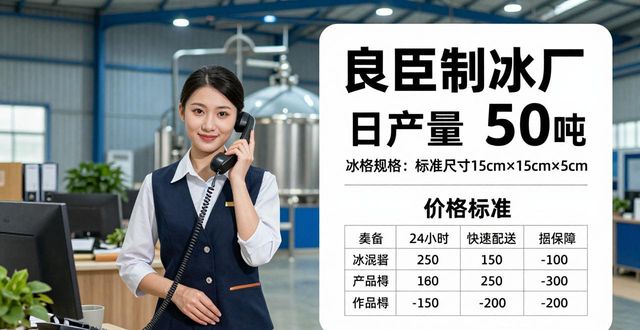 铜梁冰块电话 良臣制冰厂直供配送