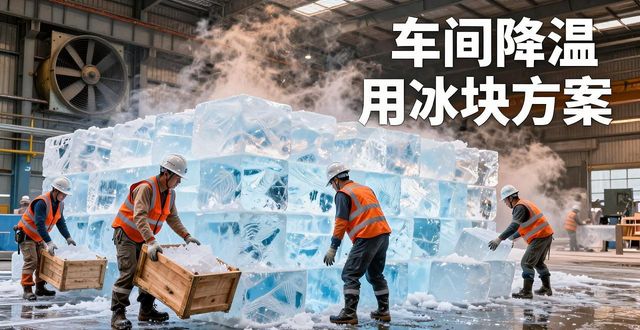 车间机房降温冰块_车间冰块降温_工业制冰技术